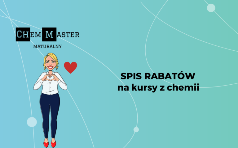 Spis rabatów na kursy z chemii